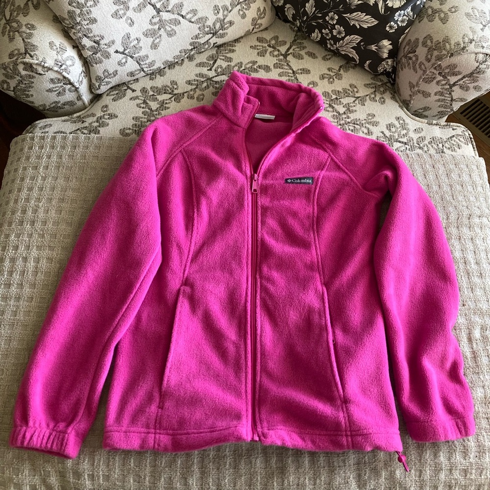 Women’s Columbia Benton Springs Fleece Pink Size Small NWOT